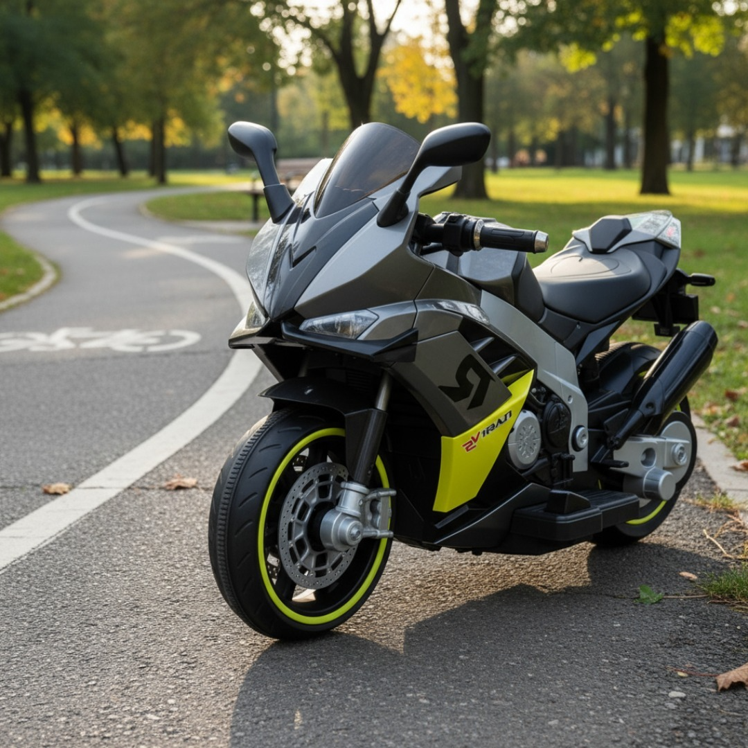 Auto Moto Electrica Montable Niños R1 Grande Alta Duracion-6