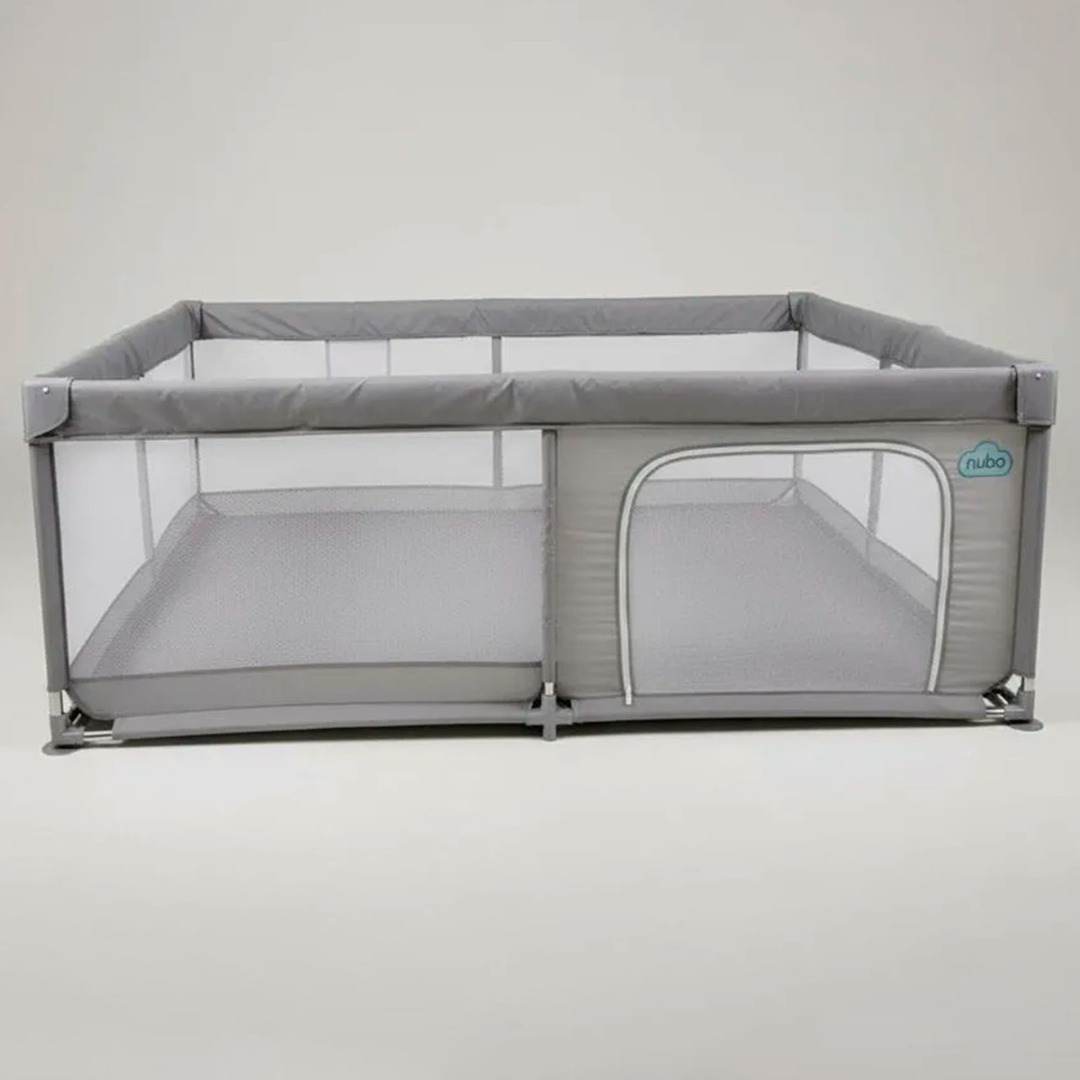 Corral Infantil Bebe Malla Y Tela Con Pelotas 180x200cm-7