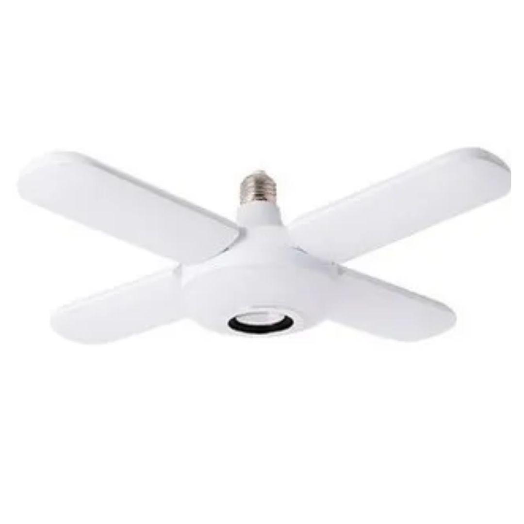 Ampolleta Inteligente Parlante Rgb 4 Aspas Con Control D-0