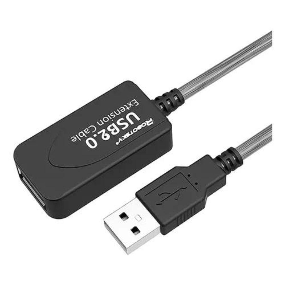 Cable Usb 5 Metros Extension Activo Macho A Usb Hembra 2.0-0