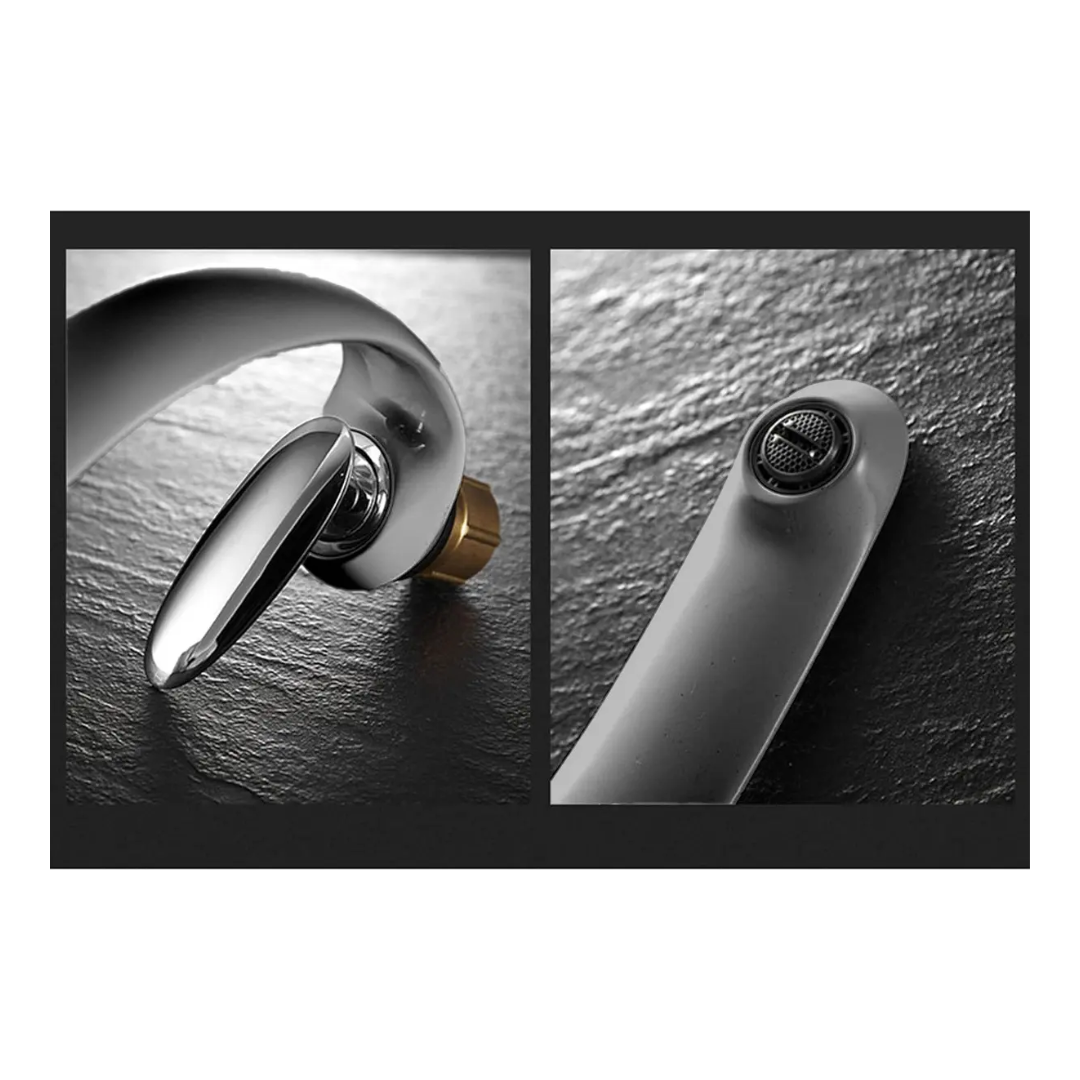 Llave Lavamanos Curva Premium Acero Inoxidable Niquel Baño-4