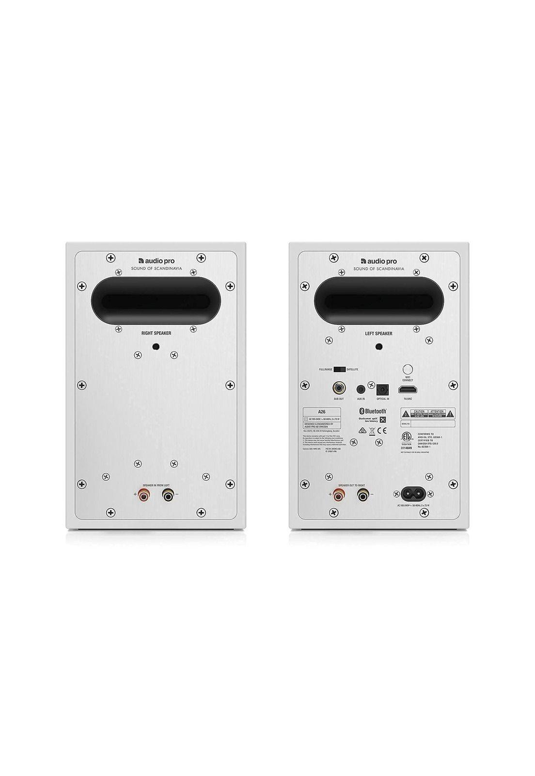 PARLANTES ACTIVOS AUDIO PRO ADDON A26 WH (PAR)-1