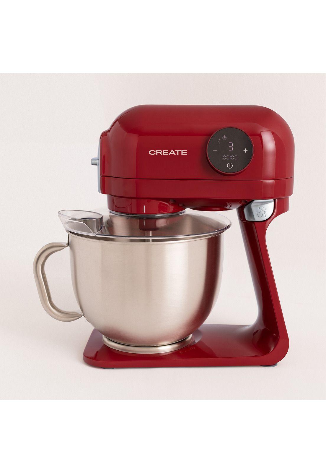 BATIDORA DE PEDESTAL DOWNMIX RETRO ROJA CREATE IKOHS-8