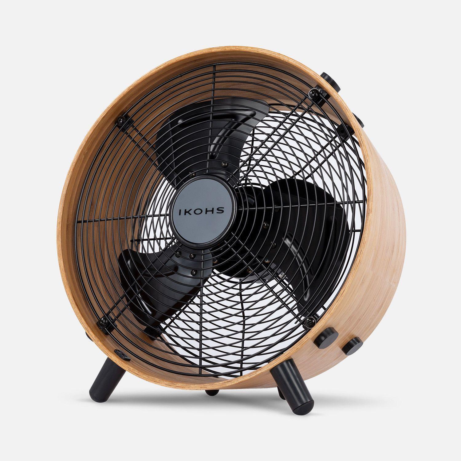 VENTILADOR DE SUELO AIR STUDIO BAMBOO CREATE IKOHS-3