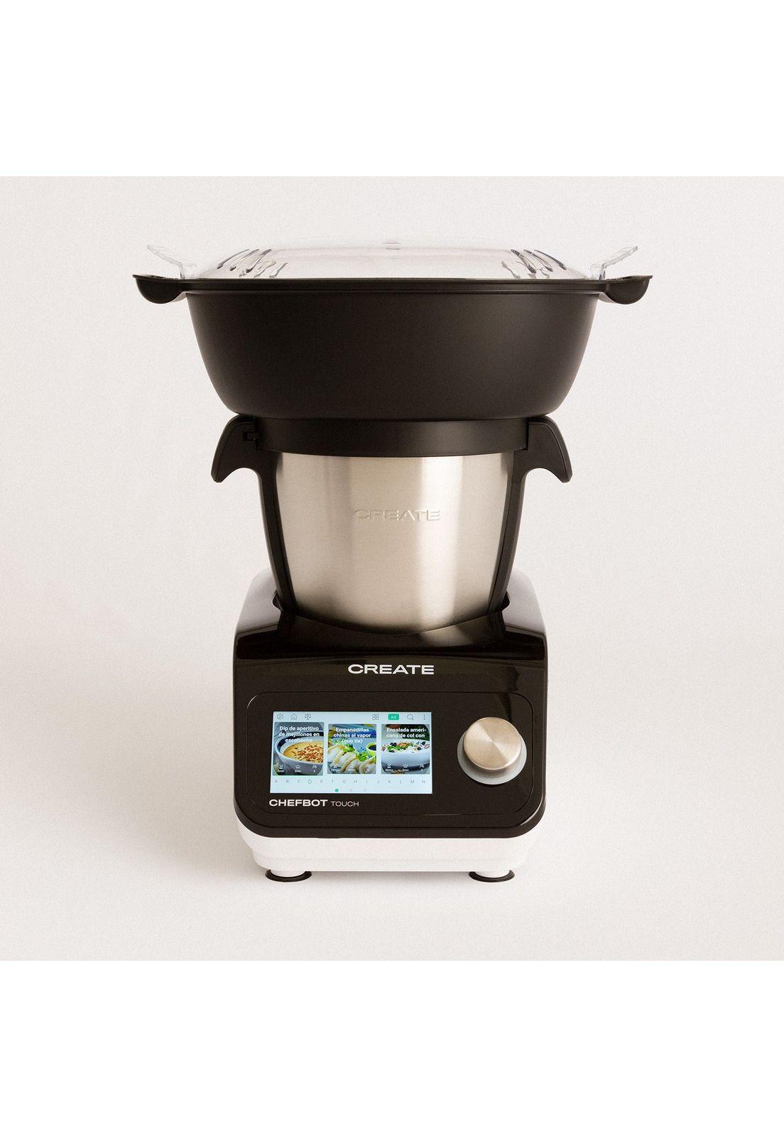 ROBOT DE COCINA INTELIGENTE + CESTA VAPORERA CHEFBOT TOUCH CREATE IKOHS-0