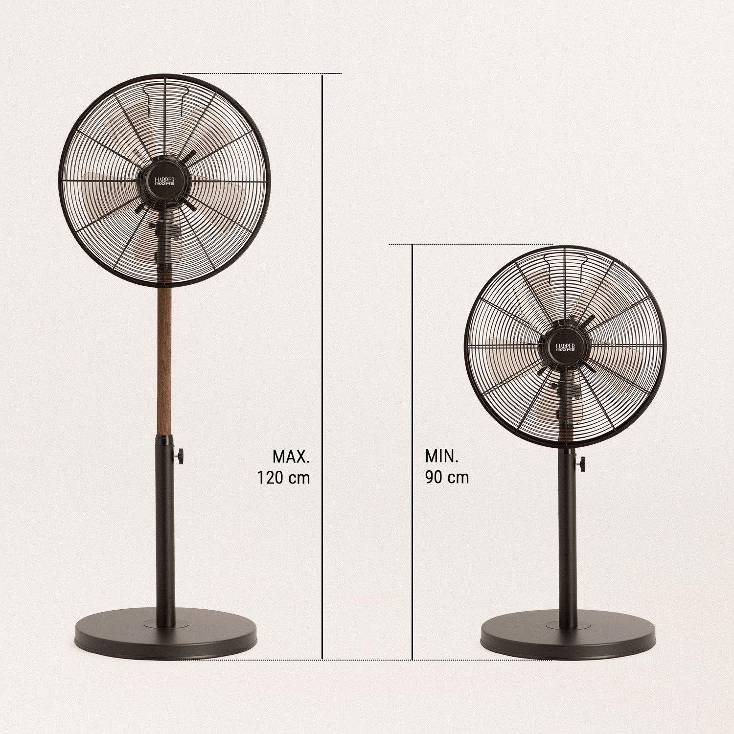 VENTILADOR DE PIE OSCILANTE 50W ESTILO RETRO HARPER CREATE IKOHS-1