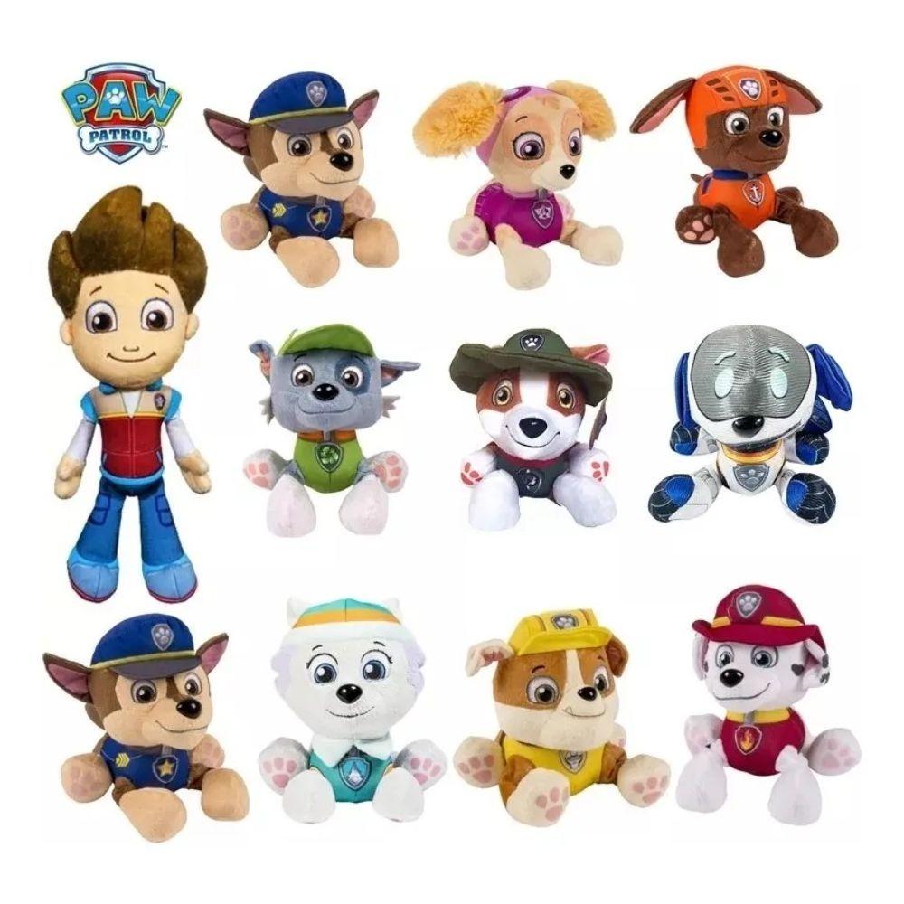 Pack 5 Peluches Paw Patrol Originales Surtidos-1
