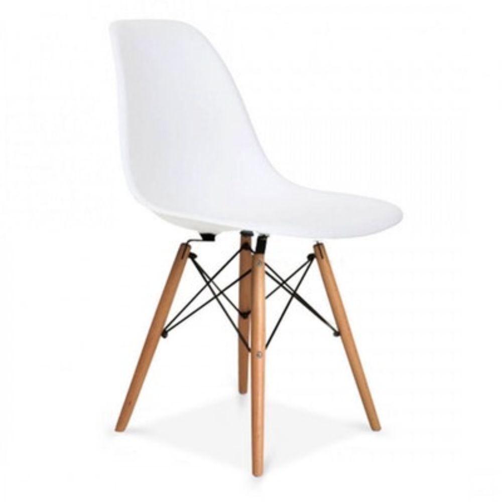 Pack de 4 Sillas Eames Blanco-1