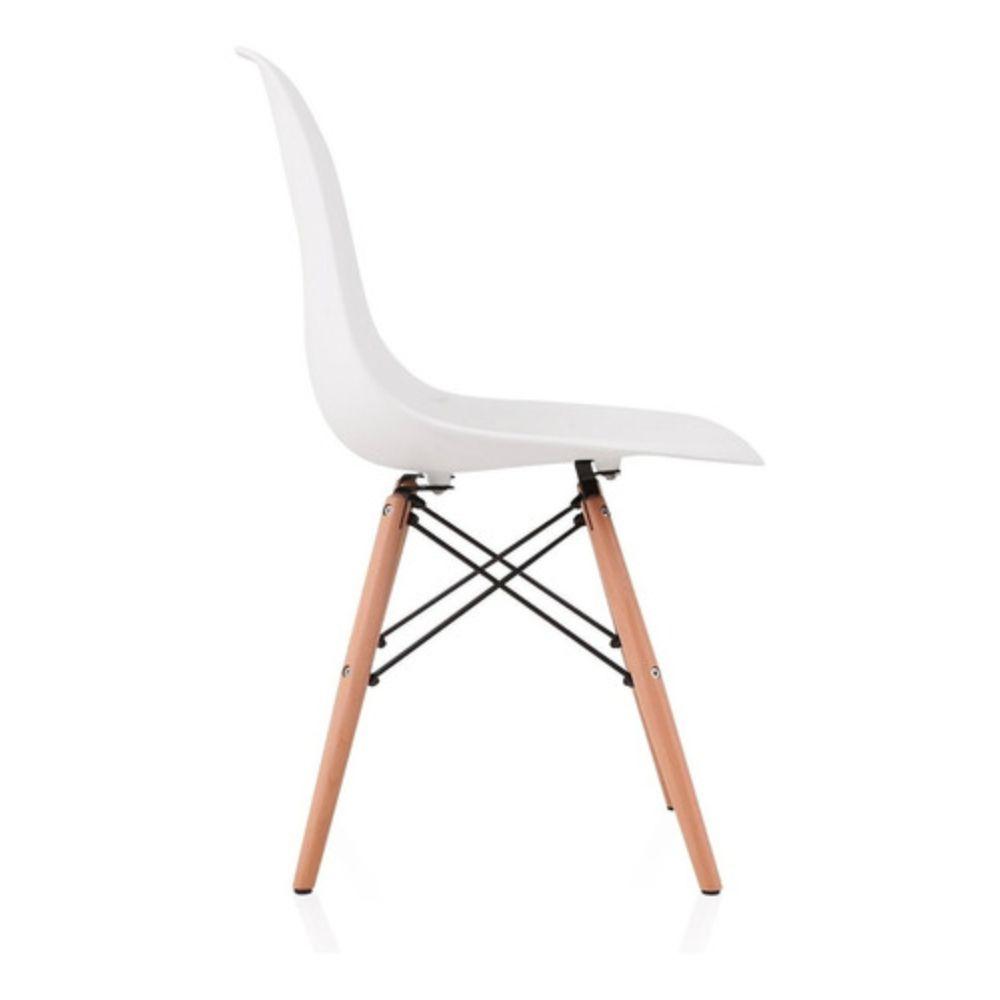 Pack de 4 Sillas Eames Blanco-2