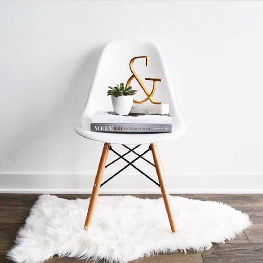 Pack de 4 Sillas Eames Blanco-3