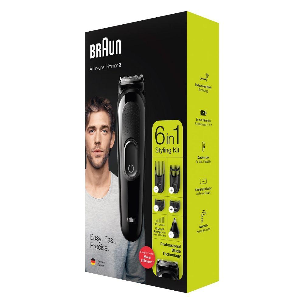 CortaPelo Y Barba 6en1 Trimmer Braun MGK3220-3