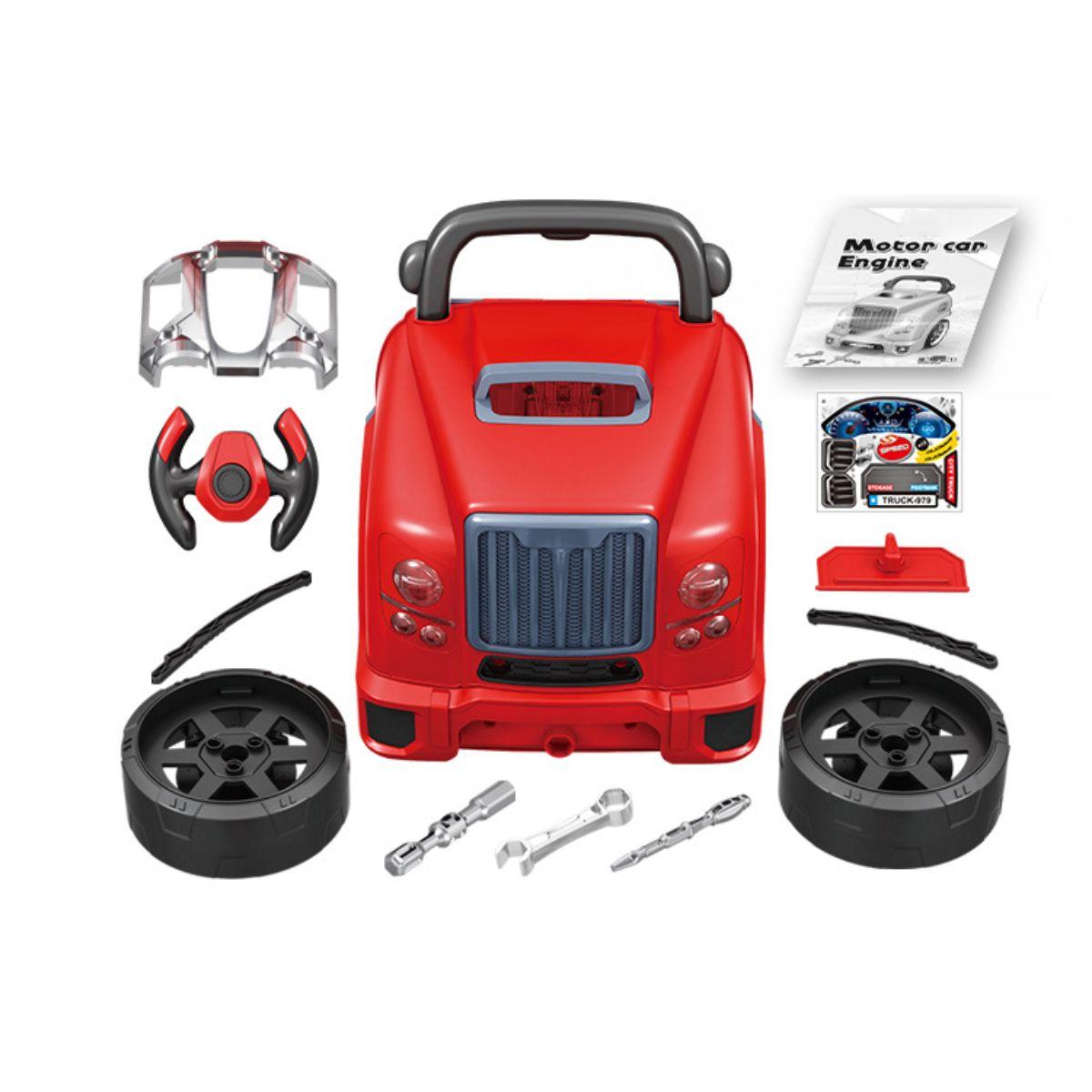 Camión de Juguete Simulación Taller Mecánico 61 piezas-5