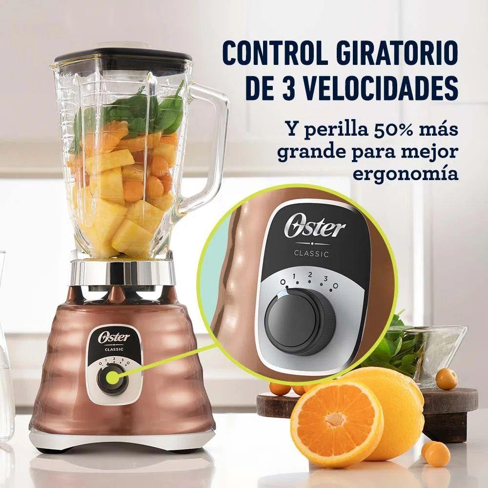 Licuadora clásica Oster cobre 3 velocidades BLST4128-4