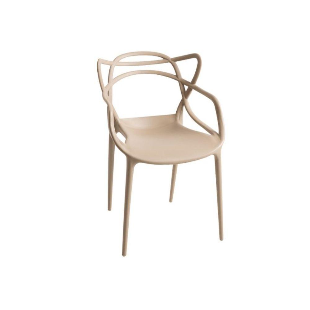 Pack de 4 Sillas Master Beige Spacezat-0