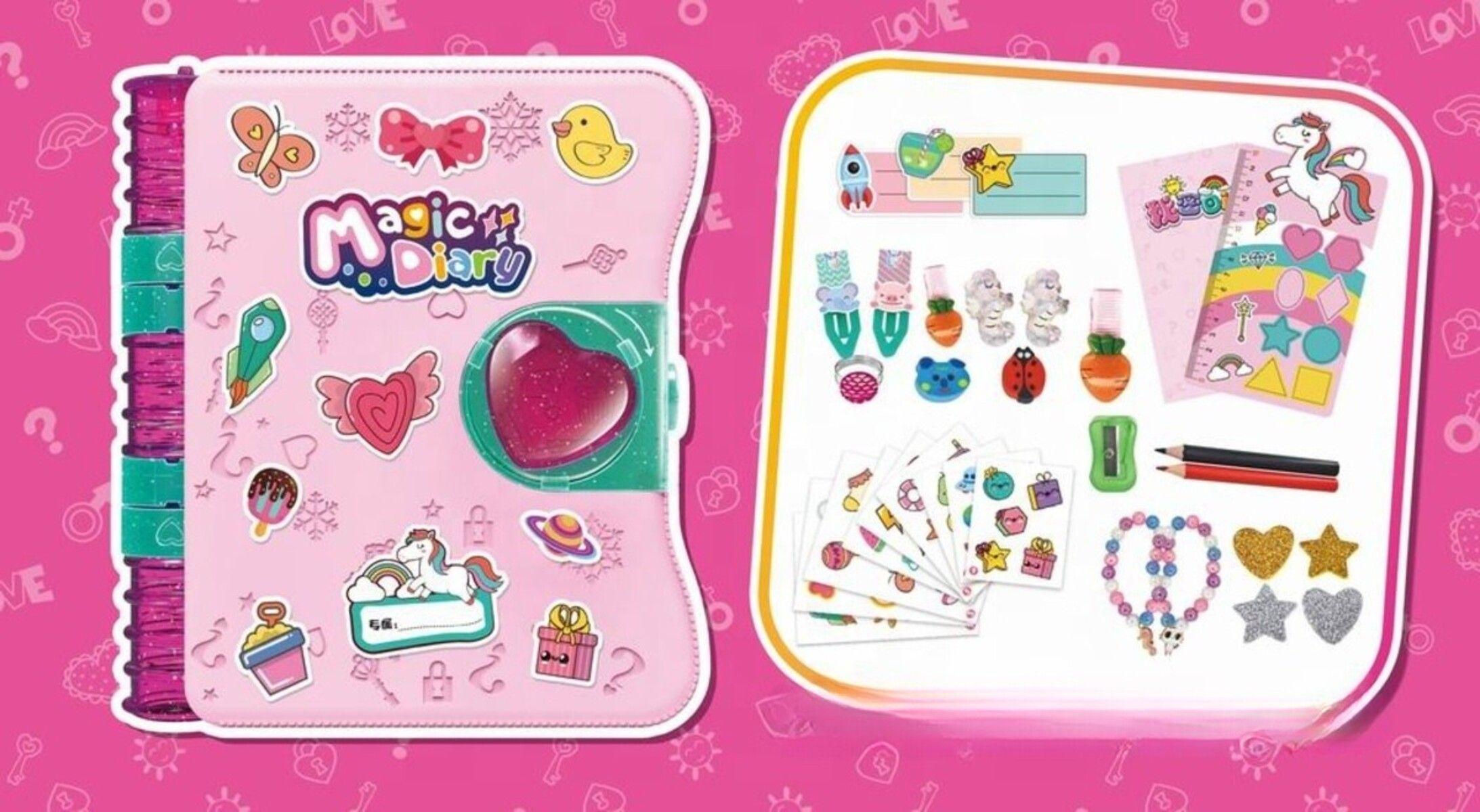 Diario de Vida Mágico con Sorpresas Juguete Niñas-3