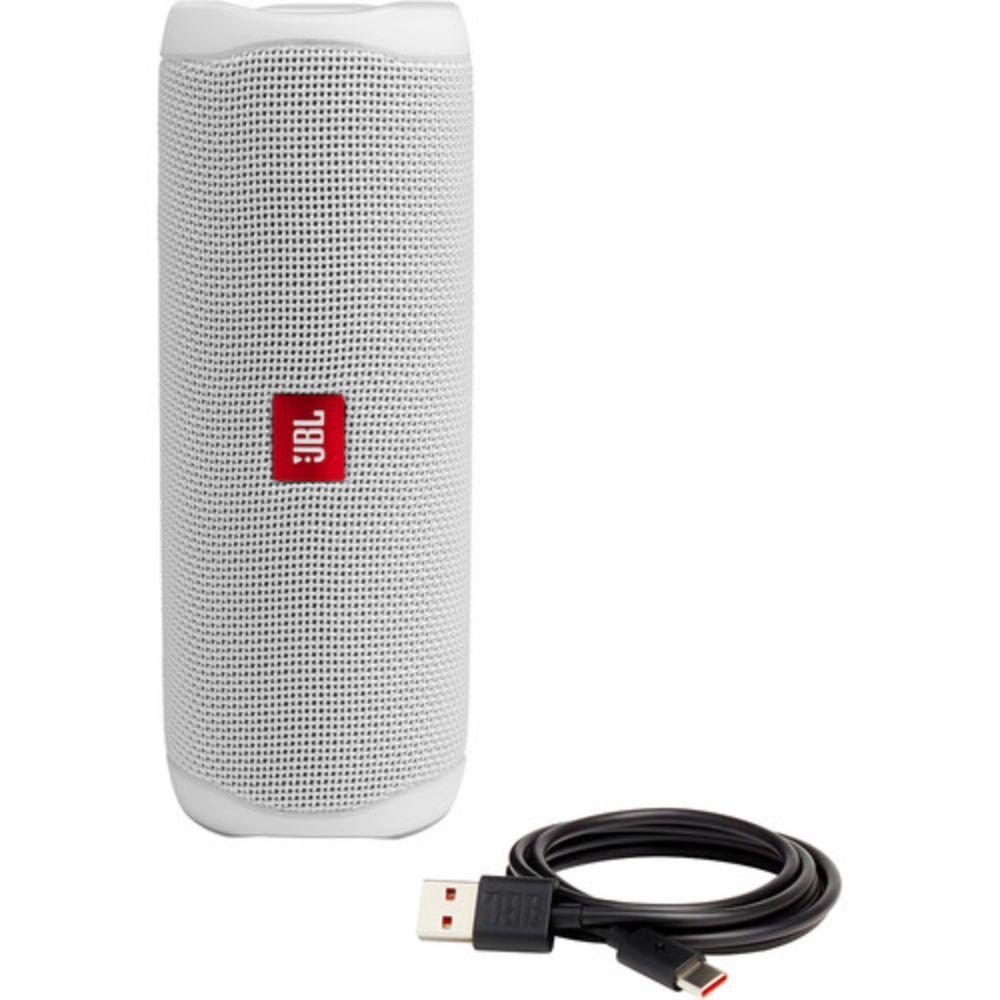 Parlante Bluetooth JBL Flip 5 Blanco-3