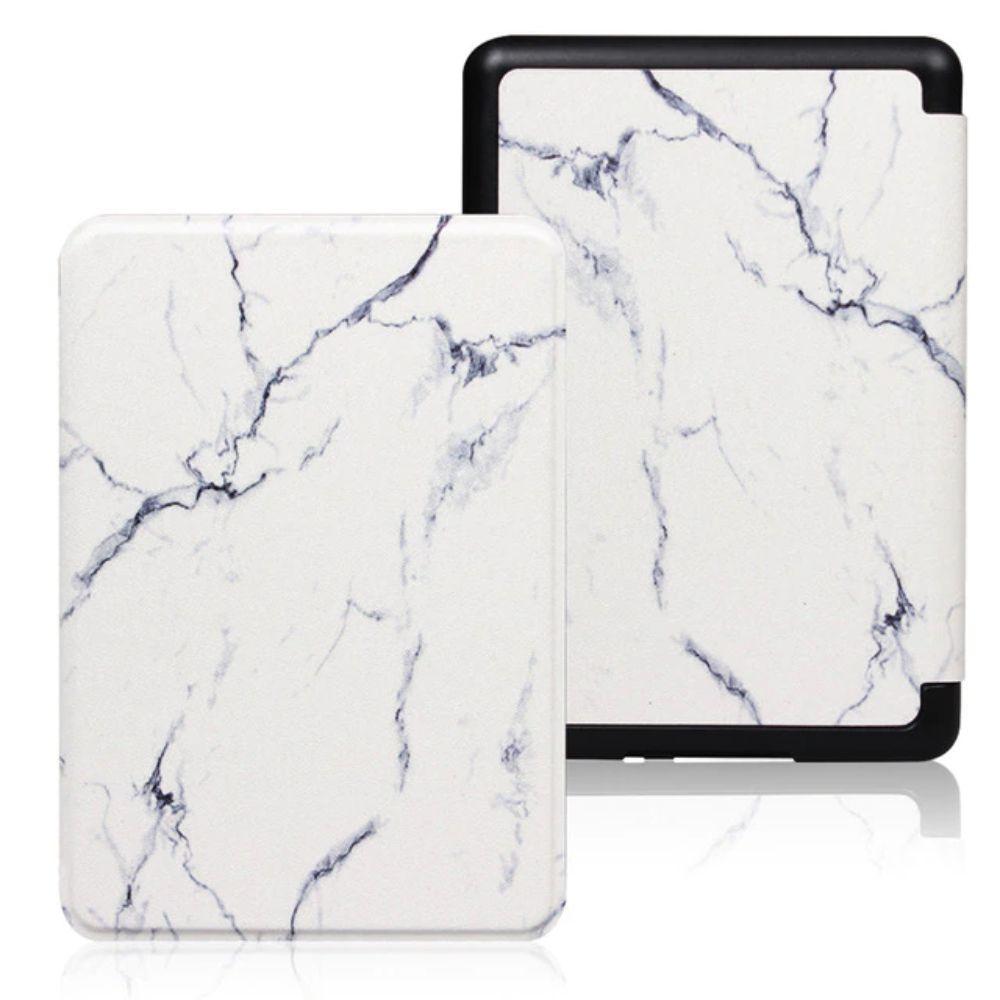 Funda + Lámina Para Kindle 2019 J9G29R Noche Mármol Blanca-0