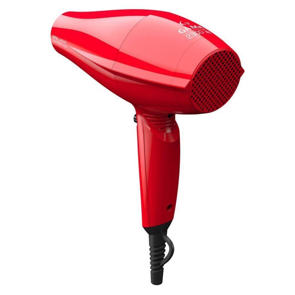 Secador de Pelo Gama Brilliant Ceramic Ion Rojo-1