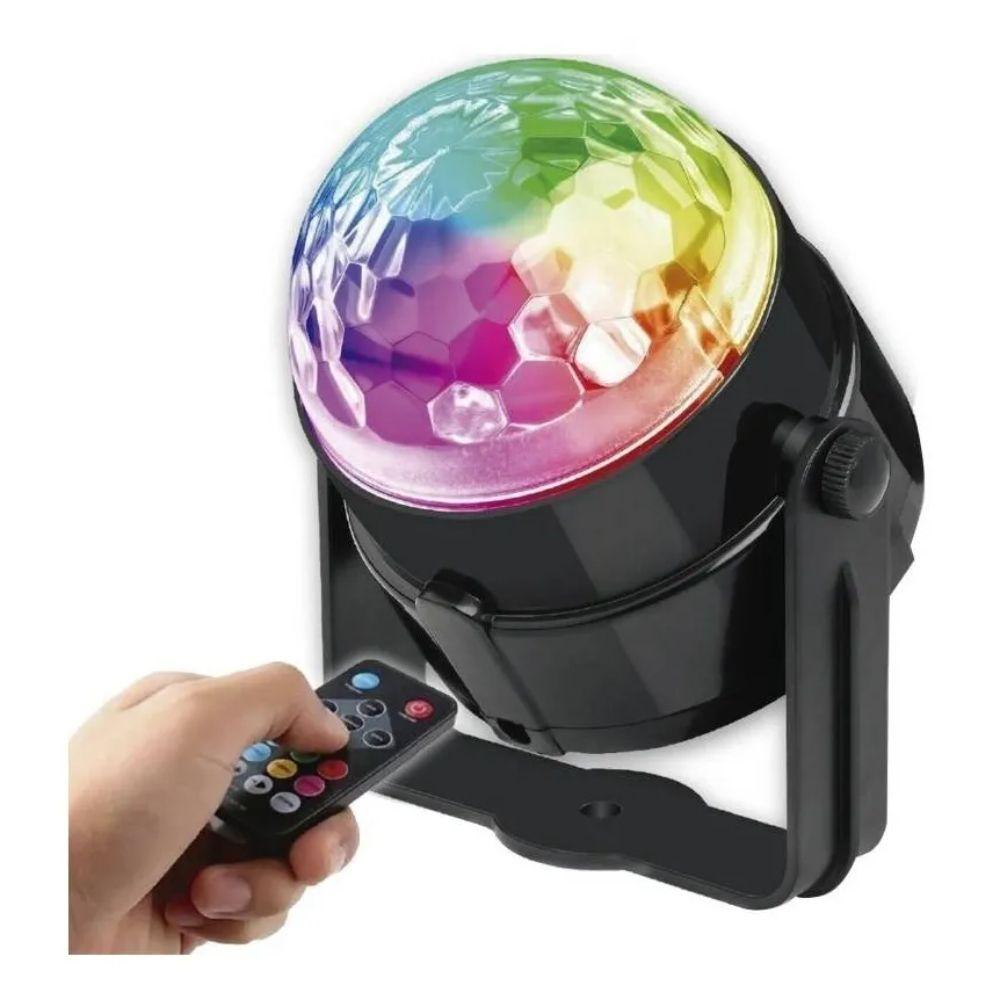 Bola De Luces Led Multicolor Para Fiestas Dblue Con Control-0