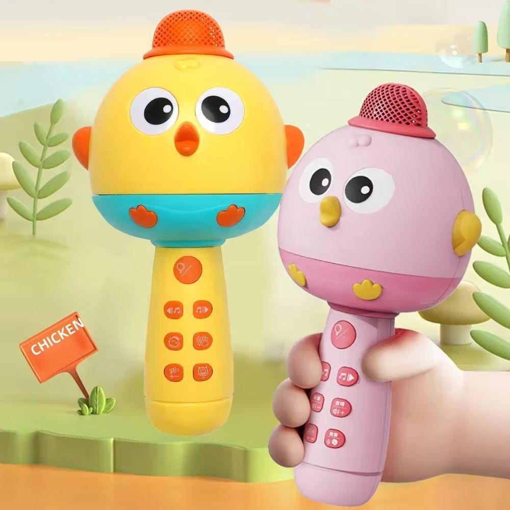 Microfono Karaoke con Bluethooth Incluye USB Rosado-5