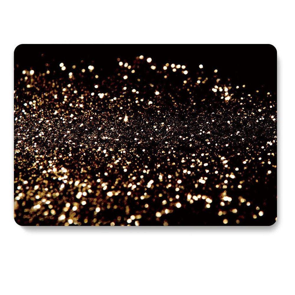 Carcasa Protector Compatible c/ Macbook Air 13" BlackGlitter-0