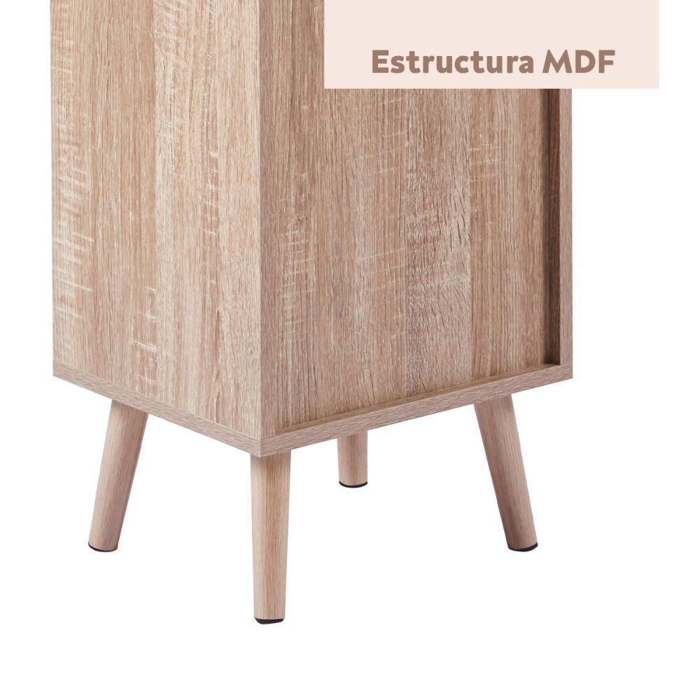 Velador Doble Cajonera Imatra-5