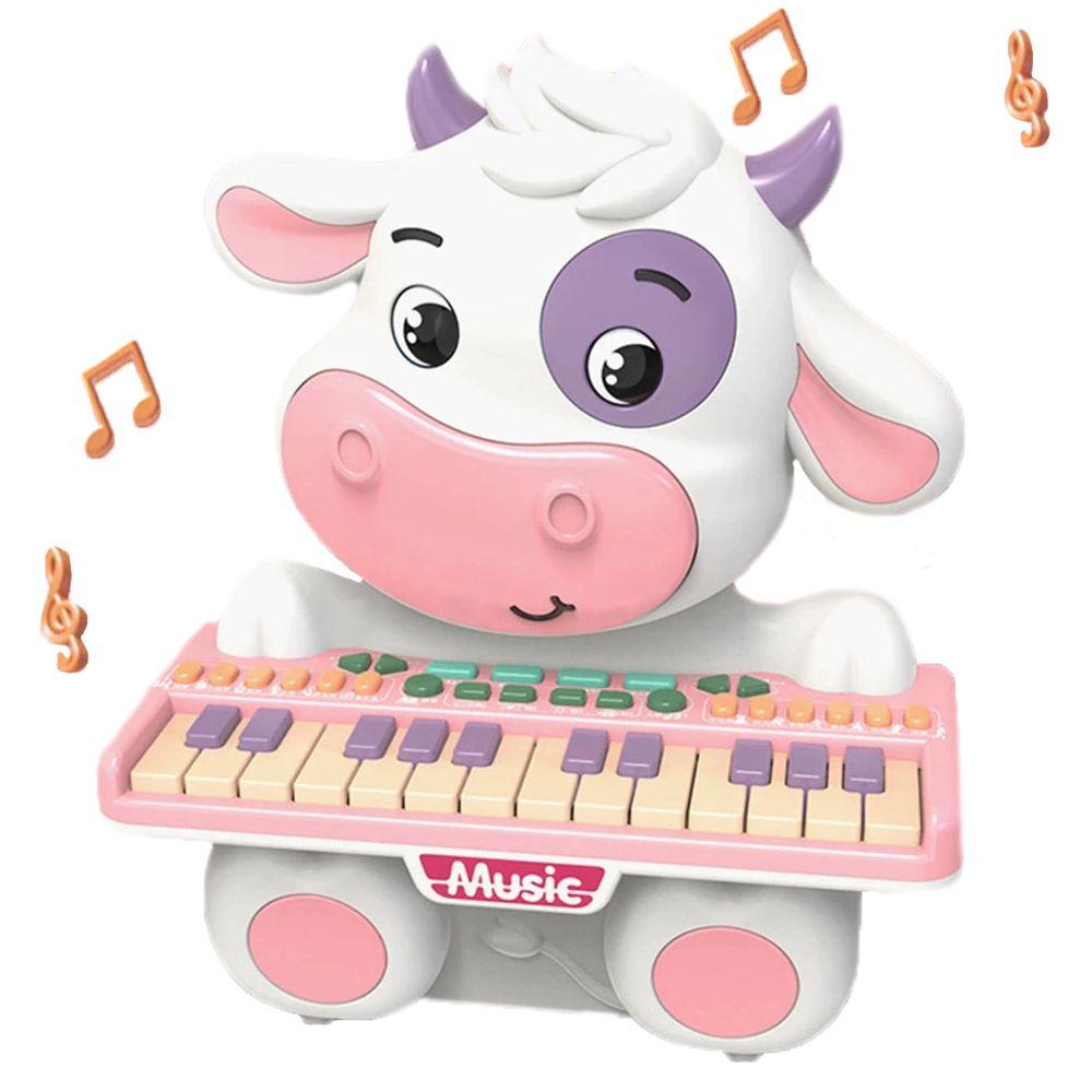 Piano Musical Juguete Interactivo Bebe Vaquita Spacezat-1