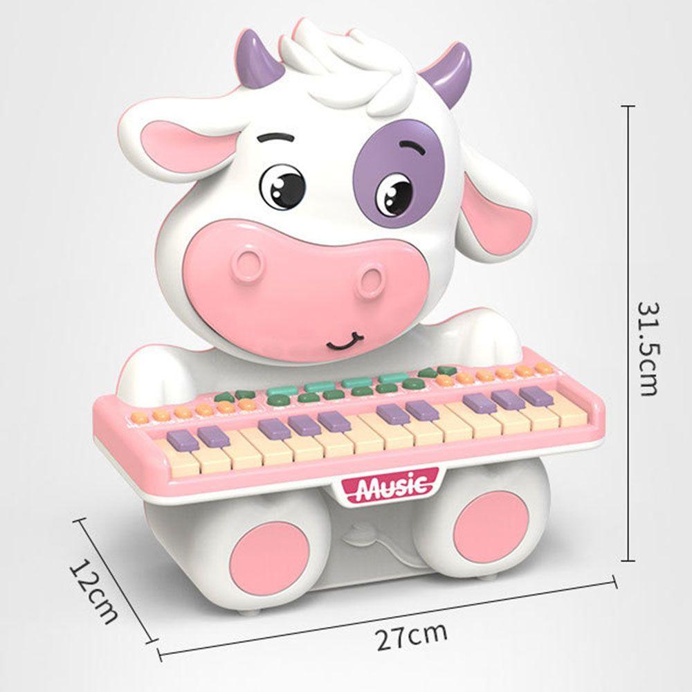 Piano Musical Juguete Interactivo Bebe Vaquita Spacezat-4