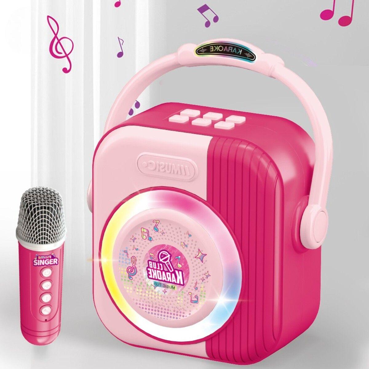 Parlante Inalámbrico Bluetooth Iluminación Música Micrófono-4