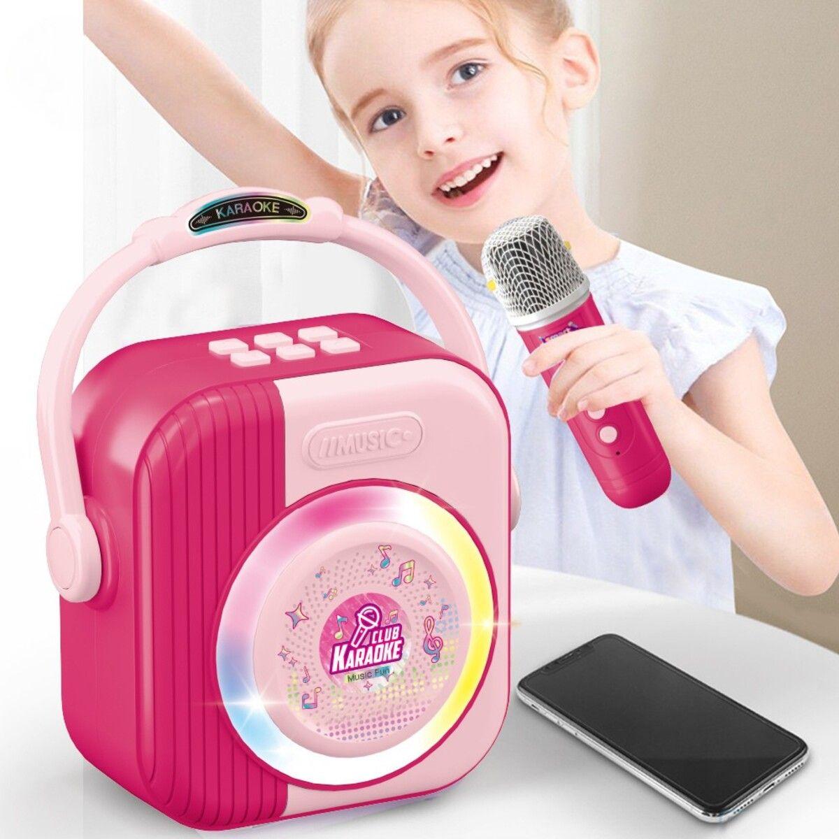 Parlante Inalámbrico Bluetooth Iluminación Música Micrófono-5