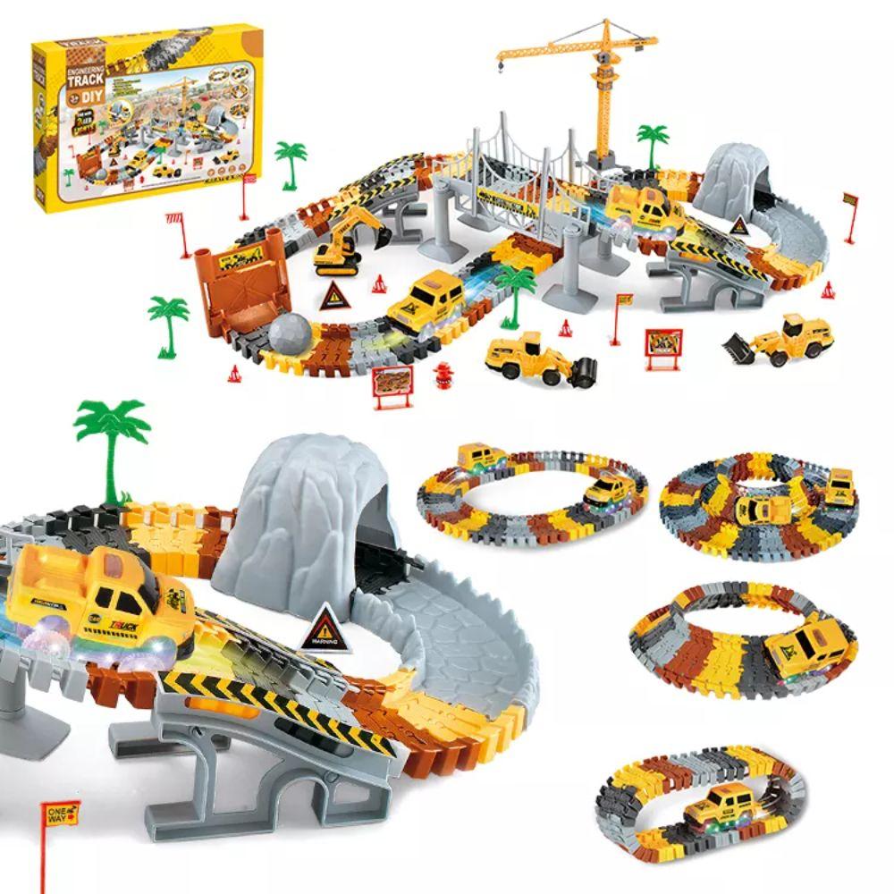 Pista de Ingenieria para Niños 177 piezas-4