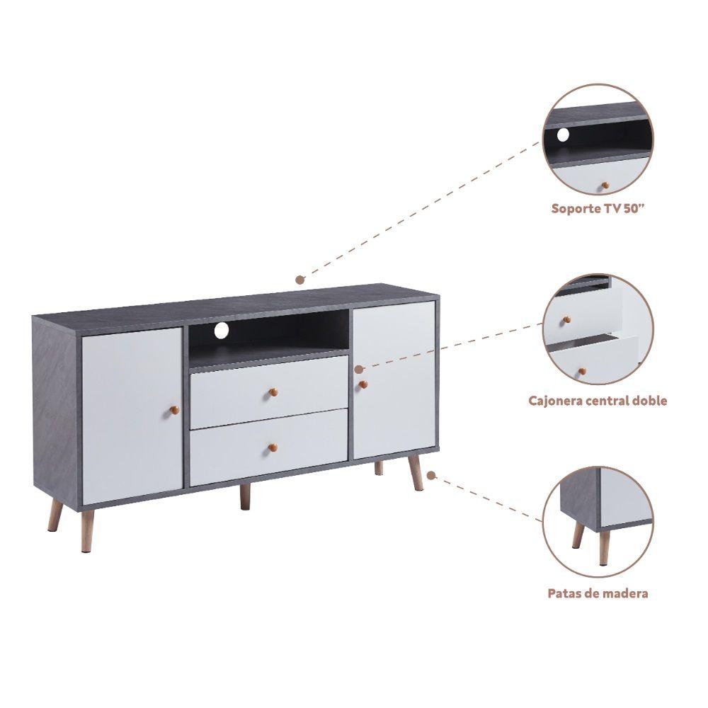 Rack TV Vardo 120 cm-2