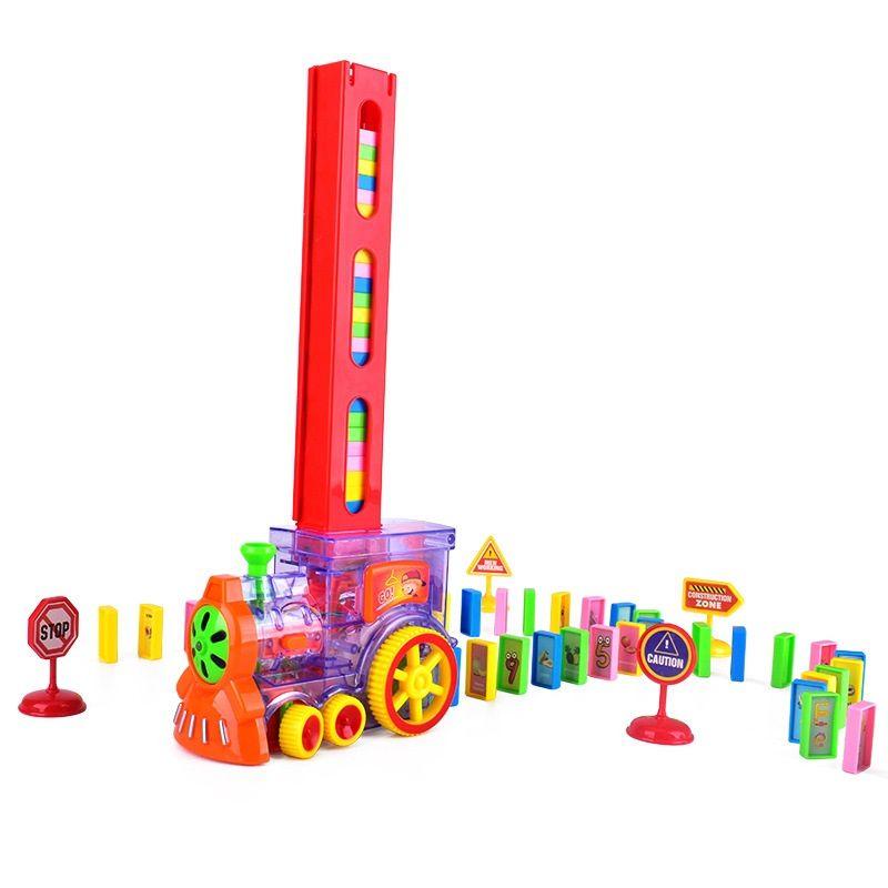 Juego de Ferro Automático con Bloques de Dominó Apilables-1