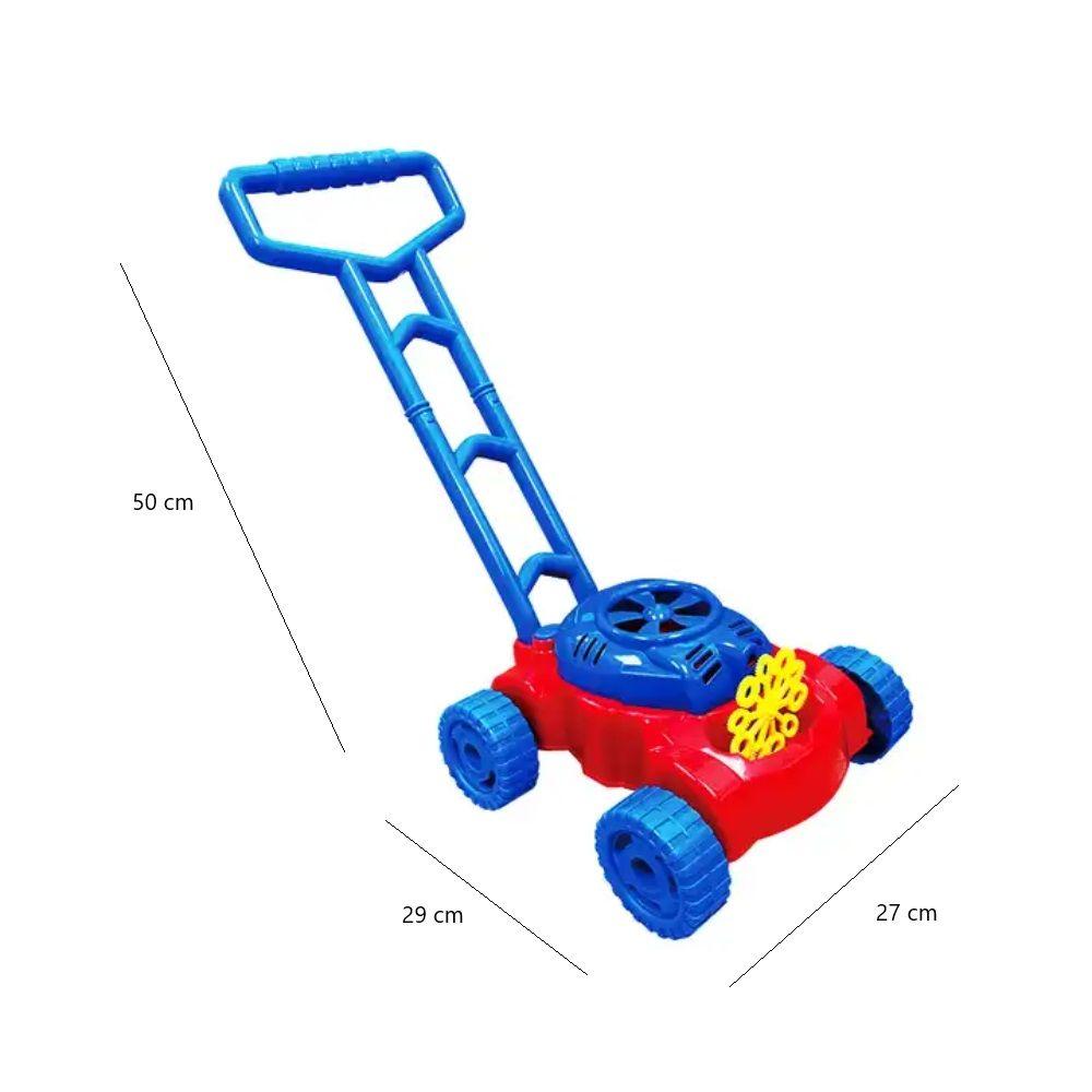 Carrito Caminador Lanza Burbujas Azul y Rojo-1