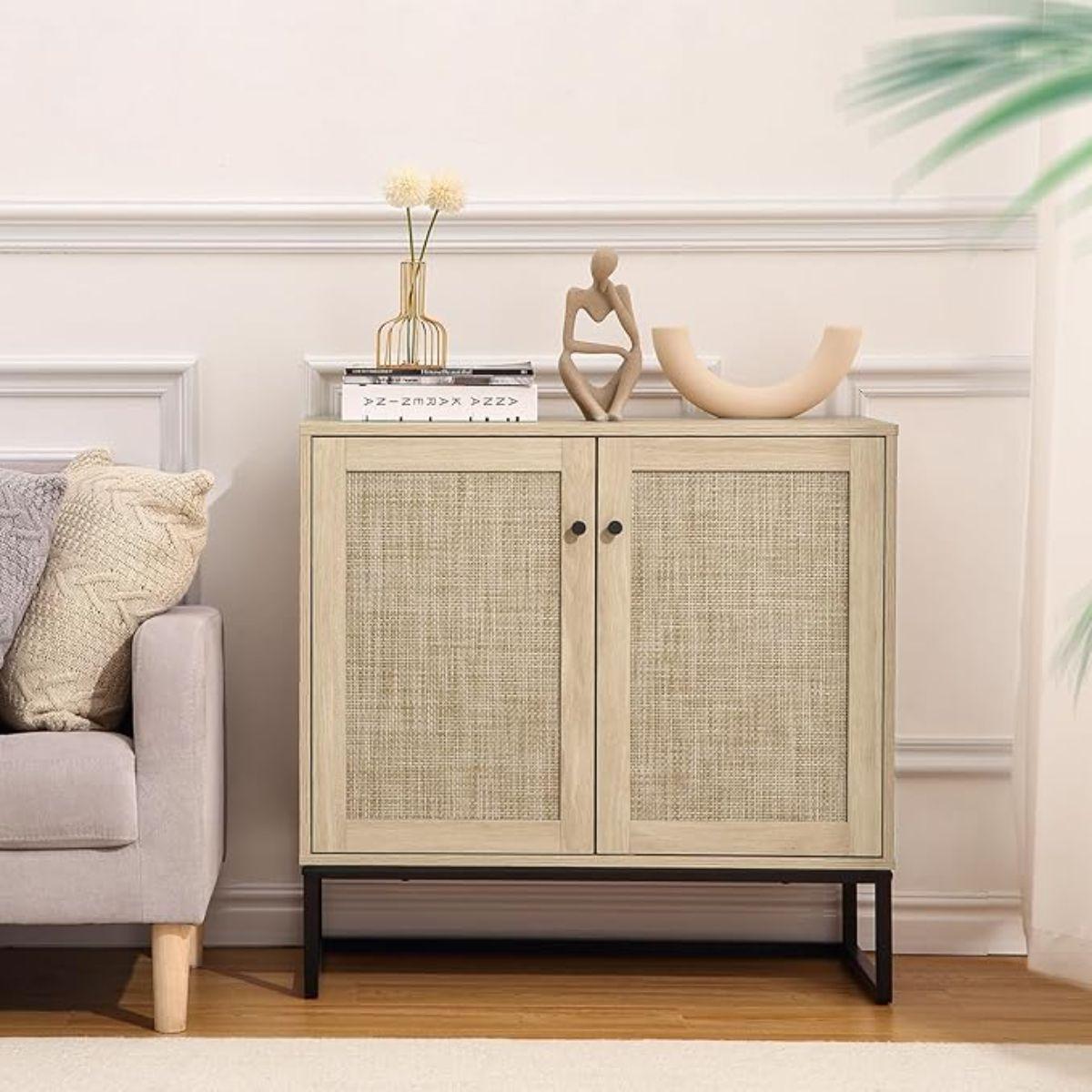 Mueble Buffet Aparador Ratan Fitjar-6