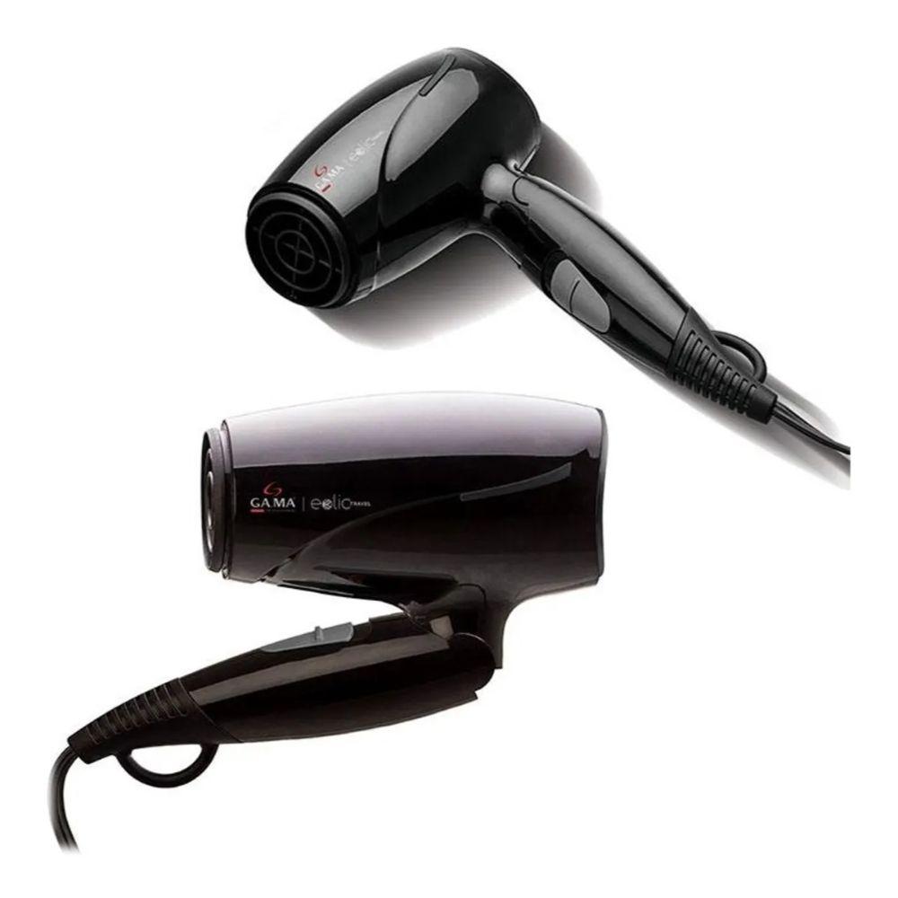 Secador de Pelo Gama Eolic Mini para Viaje Negro-3