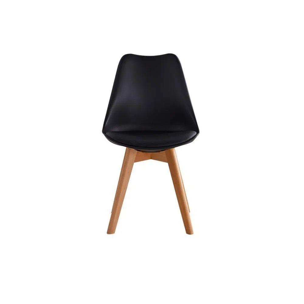 Pack de 4 Sillas Tulip Negro Spacezat-1