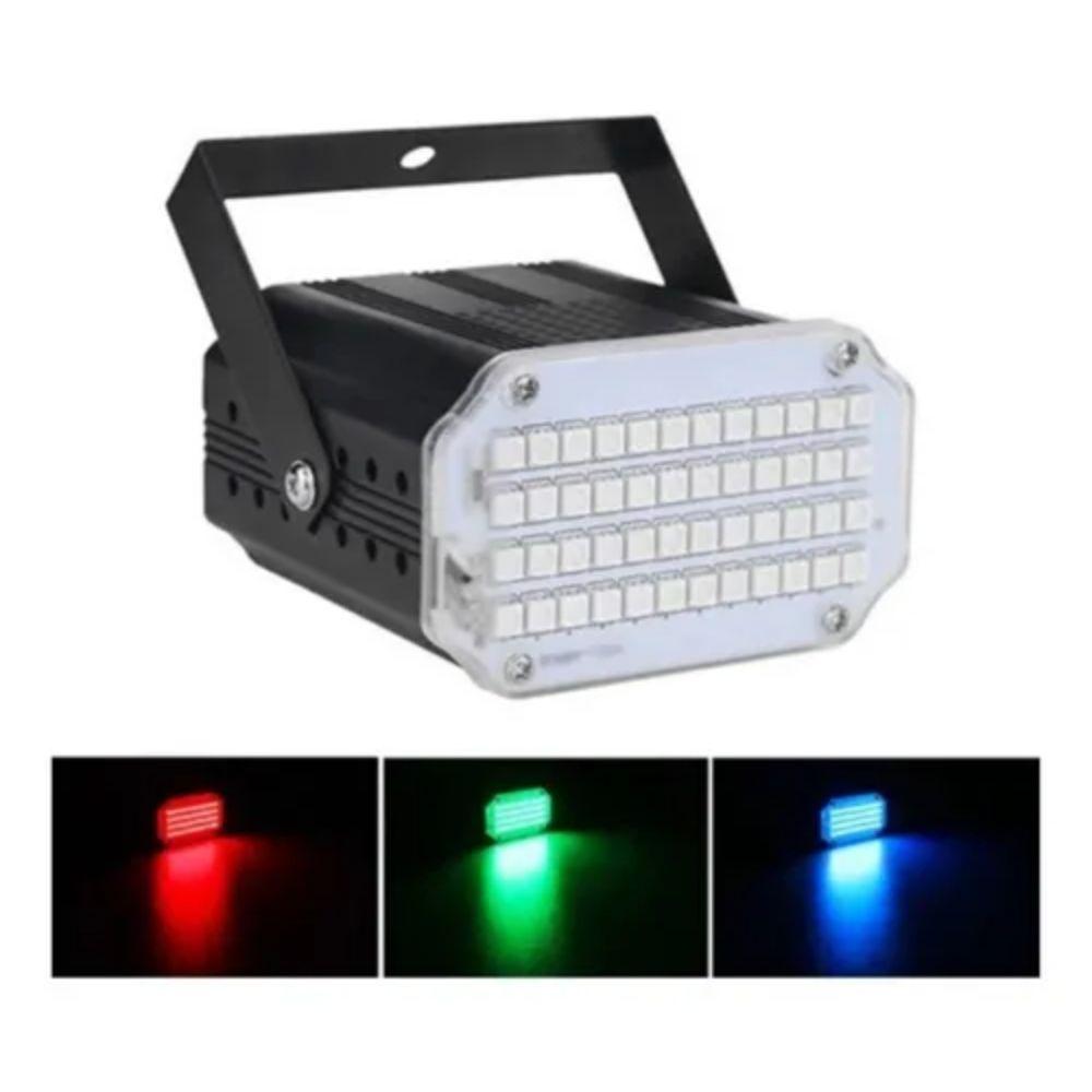 Luz Estroboscopica Fiesta De 36 Led 10w Dblue-1