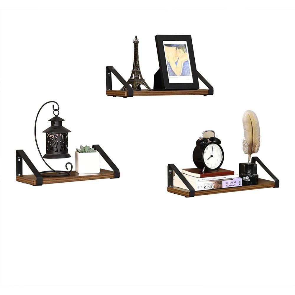 Set 3 Estantes Repisa Pared Oslo Estilo Industrial Spacezat-2