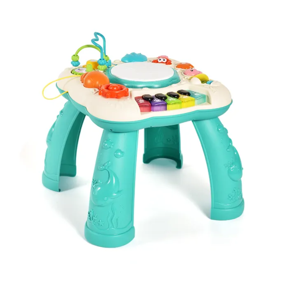 Mesa de Aprendizaje Musical Juguete Didáctico Azul-1