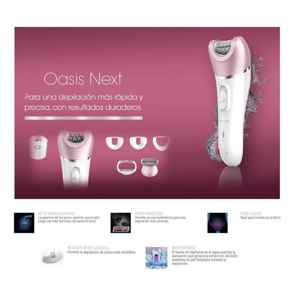 Depiladora Inalámbrica Gama Oasis Next Wet & Dry-6