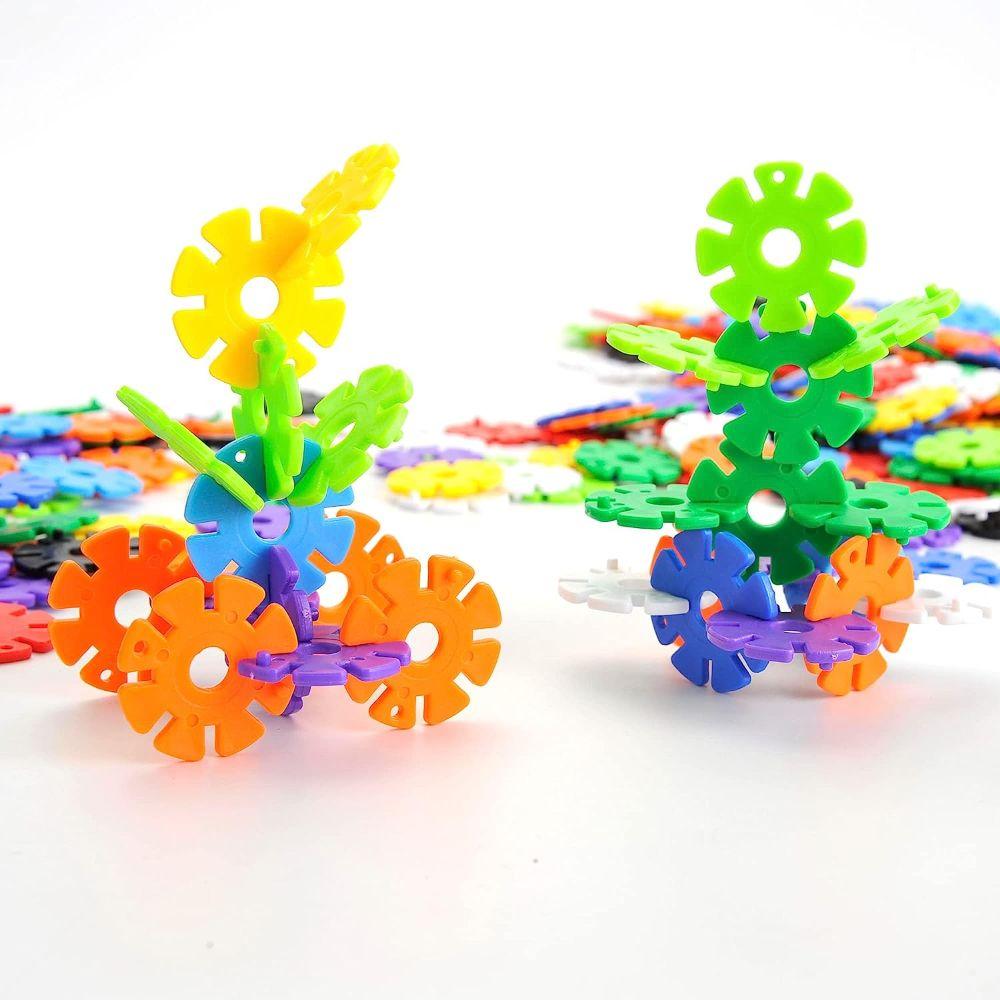 Set Construcción Estrellitas Conectoras Multiencaje 160 pzs-4