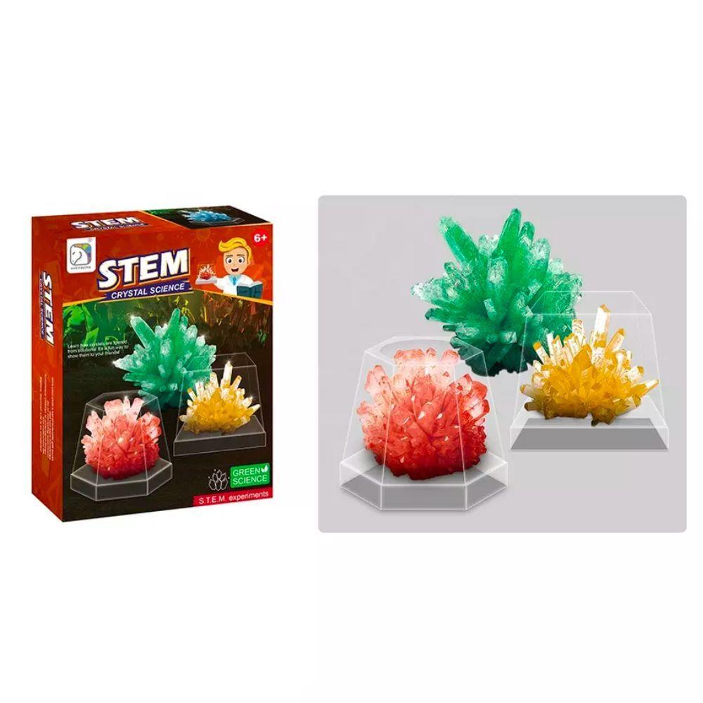 Kit de Ciencias Cultivo Cristales Juguete Educativo-0