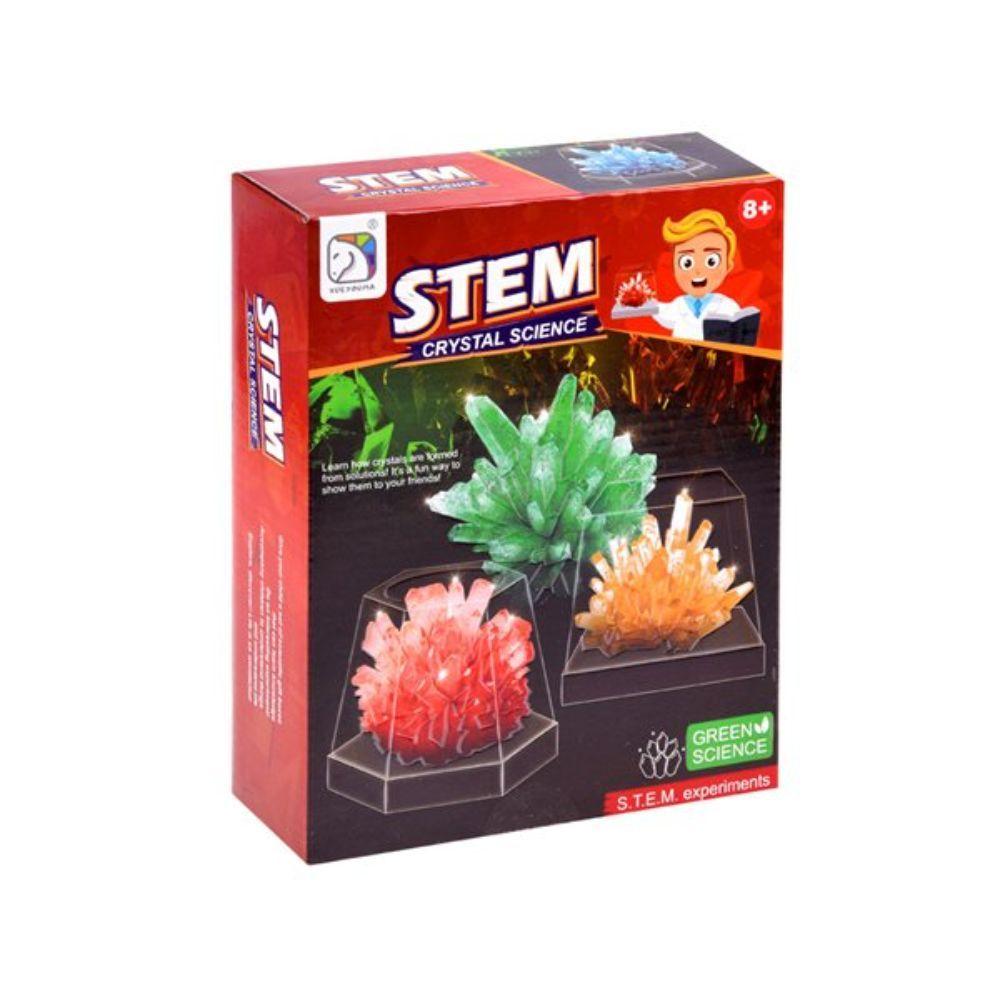 Kit de Ciencias Cultivo Cristales Juguete Educativo-5