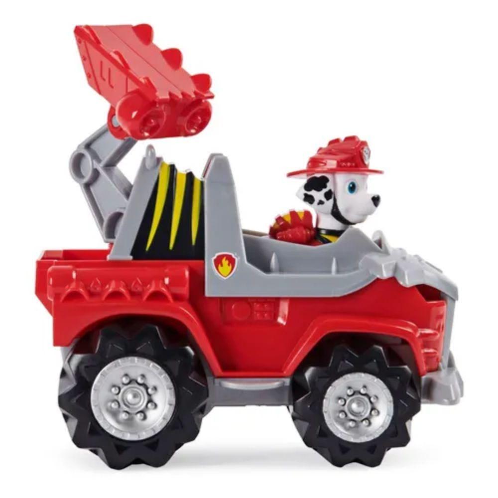 Paw Patrol Dino Vehículo de Rescate Figura Marshall-4