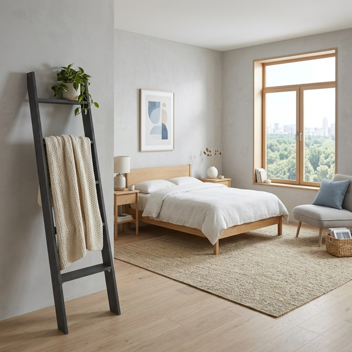 Mueble Escalera Perchero Gandia-4