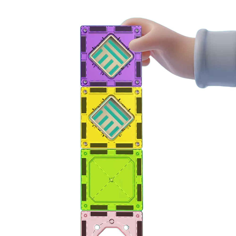 Kit Bloques de Construcción Magnéticos 64 pzas-5