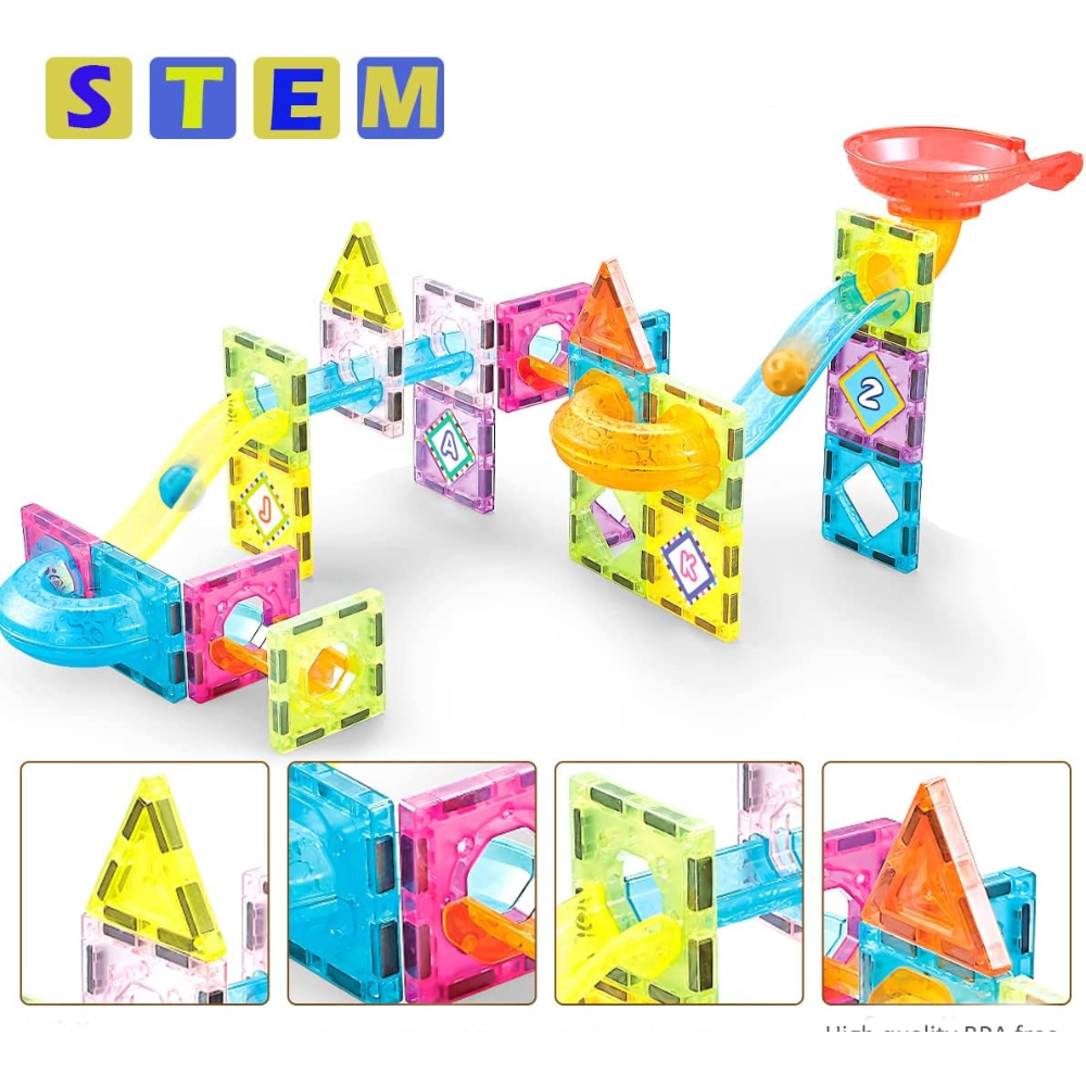 Kit Bloques de Construcción Magnéticos 64 pzas-7