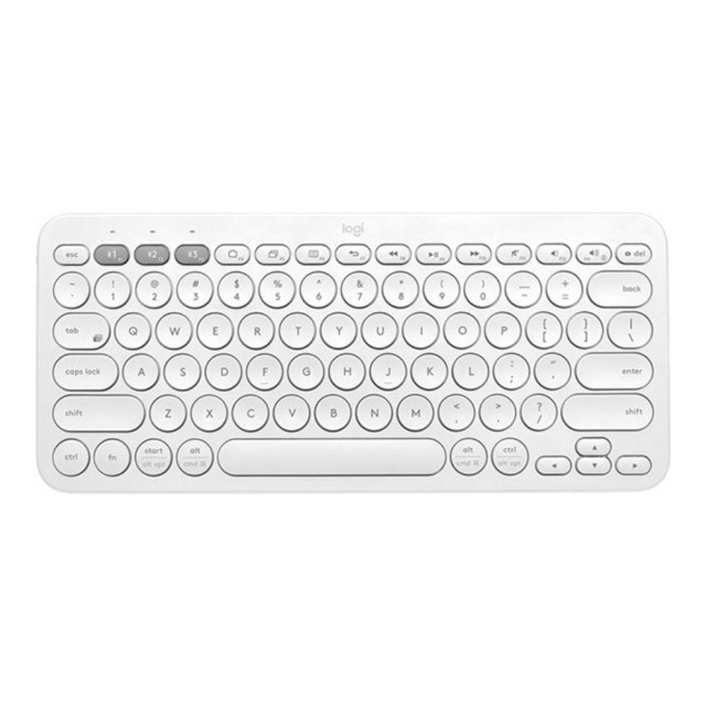 Teclado bluetooth Logitech K380 multi-device blanco-0
