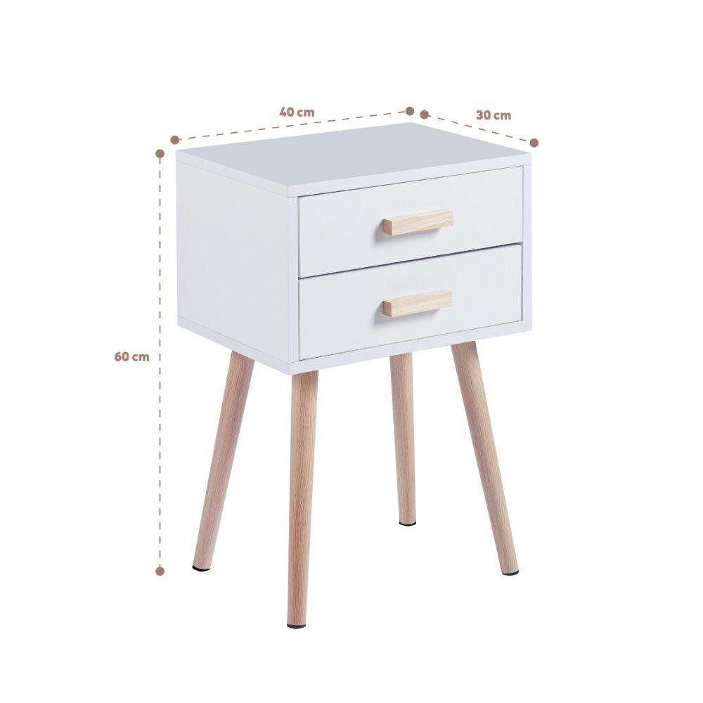 Velador Eames Doble Blanco-1